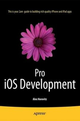 Cover of Pro iOS Development