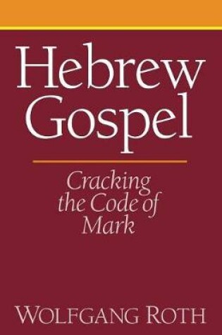 Cover of Hebrew Gospel