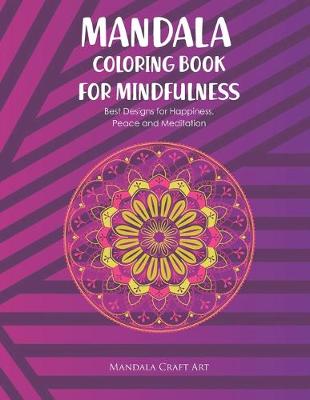 Cover of Mandala Colouring Book for Mindfulness