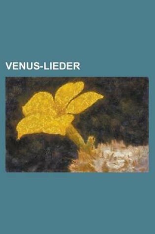 Cover of Venus-Lieder