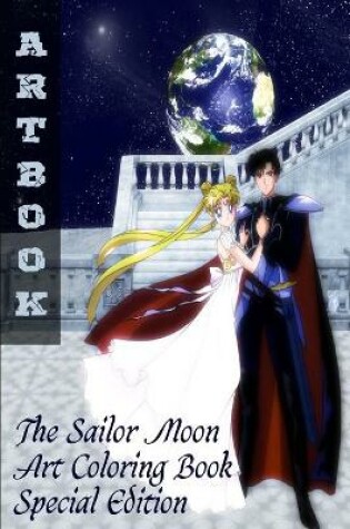 Cover of ARTBOOK - The Sailor Moon Art Coloring Book - Special Edition