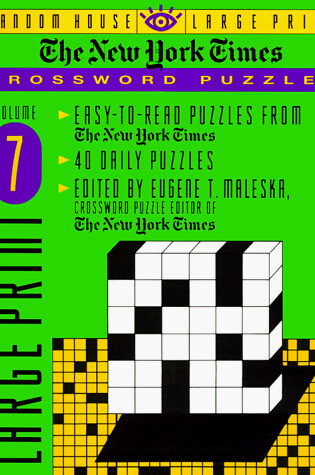 Cover of Nyt Large Print Crossword Puzzles 7