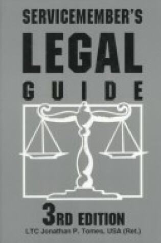 Cover of Servicemember's Legal Guide