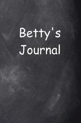 Book cover for Betty Personalized Name Journal Custom Name Gift Idea Betty