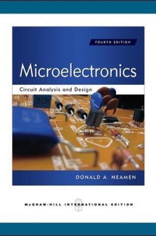 Cover of Microelectronics Circuit Analysis and Design (Int'l Ed)