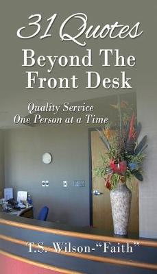 Book cover for 31 Quotes Beyond the Front Desk