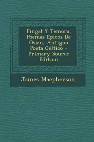 Cover of Fingal y Temora