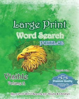 Book cover for Large Print Word Search Puzzles Visible Volume 3