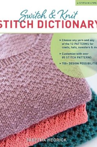 Cover of Switch & Knit Stitch Dictionary