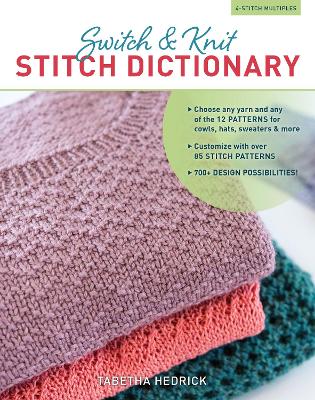 Book cover for Switch & Knit Stitch Dictionary