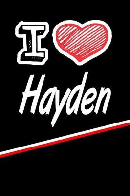 Book cover for I Love Hayden