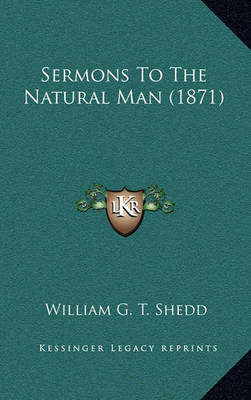 Book cover for Sermons to the Natural Man (1871)