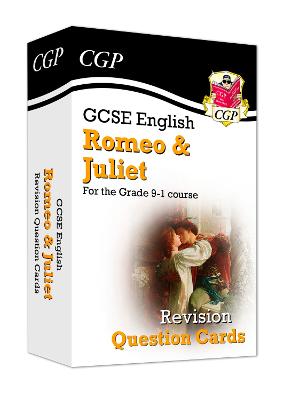 Book cover for GCSE English Shakespeare - Romeo & Juliet Revision Question Cards