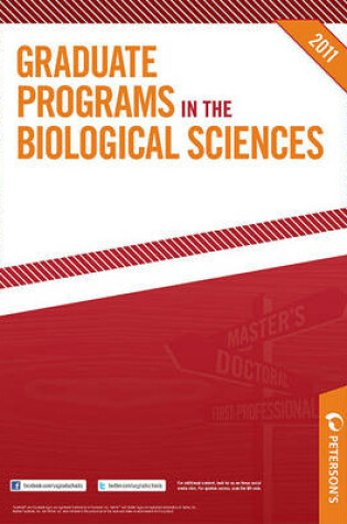 Cover of Graduate Programs in the Biological Sciences 2011 (Grad 3)