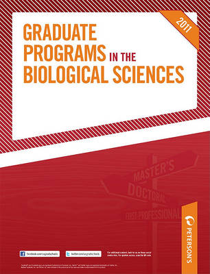 Book cover for Graduate Programs in the Biological Sciences 2011 (Grad 3)