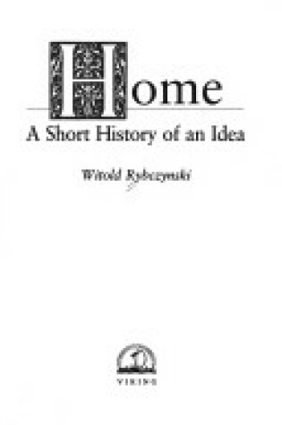 Cover of Home