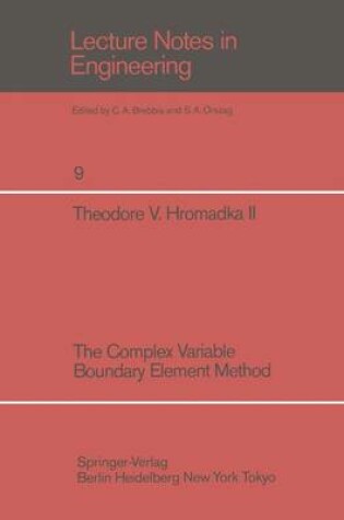 Cover of The Complex Variable Boundary Element Method