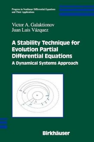 Cover of A Stability Technique for Evolution Partial Differential Equations