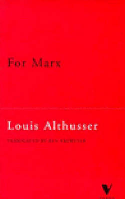 Cover of For Marx