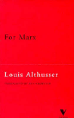 Book cover for For Marx