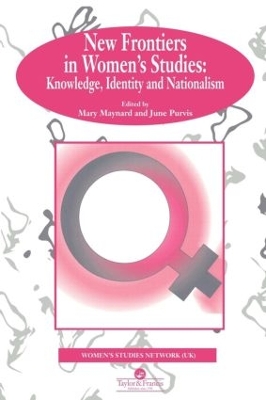 Book cover for New Frontiers In Women's Studies