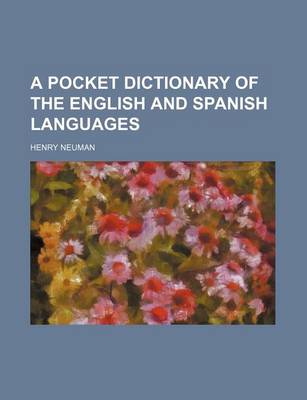 Book cover for A Pocket Dictionary of the English and Spanish Languages