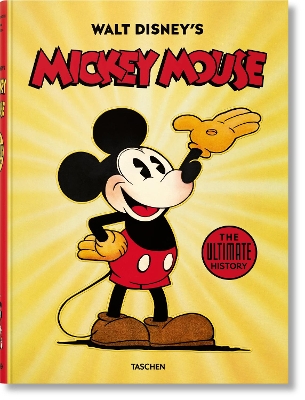 Book cover for Walt Disney's Mickey Mouse. The Ultimate History