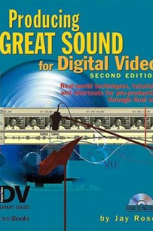 Cover of Producing Great Sound for Digital Video. DV Expert Series.