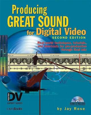 Cover of Producing Great Sound for Digital Video. DV Expert Series.