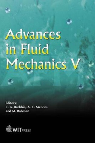 Cover of Advances in Fluid Mechanics
