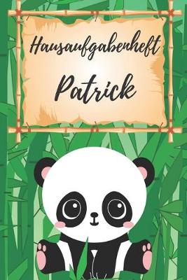 Book cover for Hausaufgabenheft Patrick