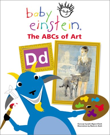 Book cover for Baby Einstein the ABCs of Art