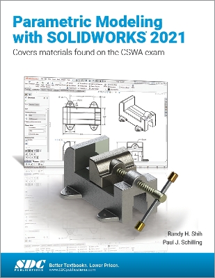 Book cover for Parametric Modeling with SOLIDWORKS 2021