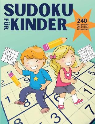 Book cover for Sudoku f�r Kinder - 240 puzzles