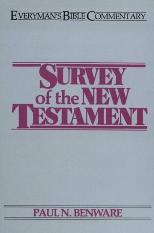 Cover of Survey of the New Testament