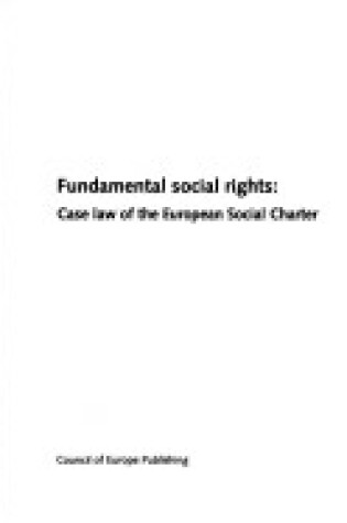 Cover of Fundamental Social Rights