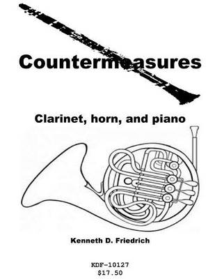 Book cover for Countermeasures - clarinet, horn, and piano