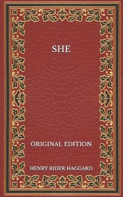 Book cover for She - Original Edition