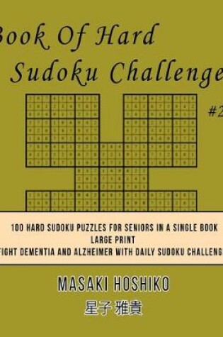 Cover of Book Of Hard Sudoku Challenges #20