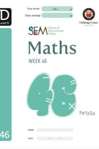 Cover of SEM Maths Level D Week 46