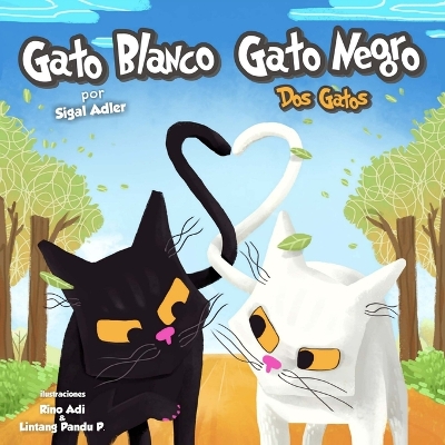 Book cover for Gato Blanco Gato Negro