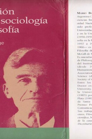 Cover of La Relacion Entre La Sociologia y La Filosofia