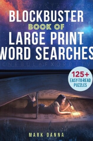 Cover of Blockbuster Book of Large Print Word Searches