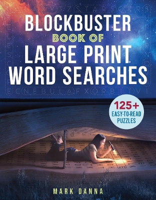 Book cover for Blockbuster Book of Large Print Word Searches