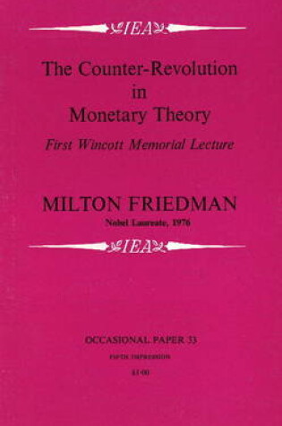 Cover of Counter-revolution in Monetary Theory