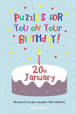 Book cover for Puzzles for you on your Birthday - 20th January