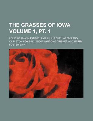 Book cover for The Grasses of Iowa Volume 1, PT. 1