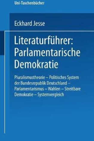 Cover of Literaturführer: Parlamentarische Demokratie