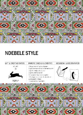 Book cover for Ndebele Style: Gift & Creative Paper Book Vol 110
