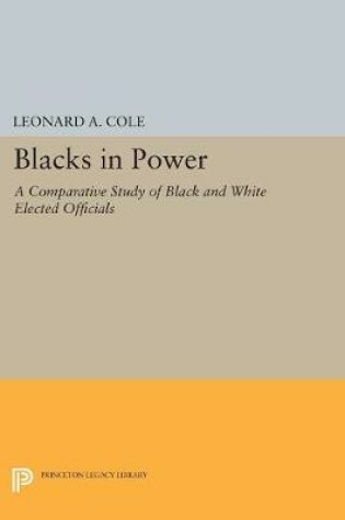 Cover of Blacks in Power